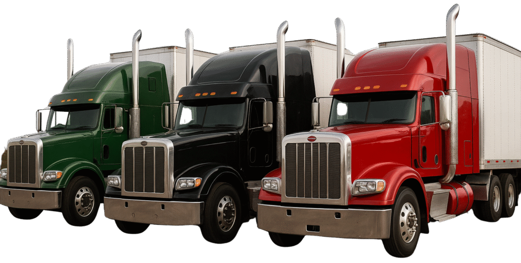 three american trucks